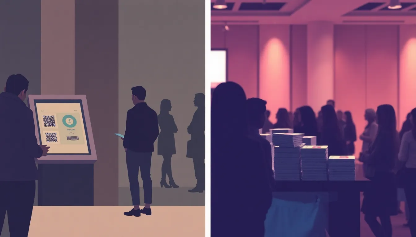 Badge Printing Kiosks vs. Pre-Printed Badges: Cost and Speed Compared